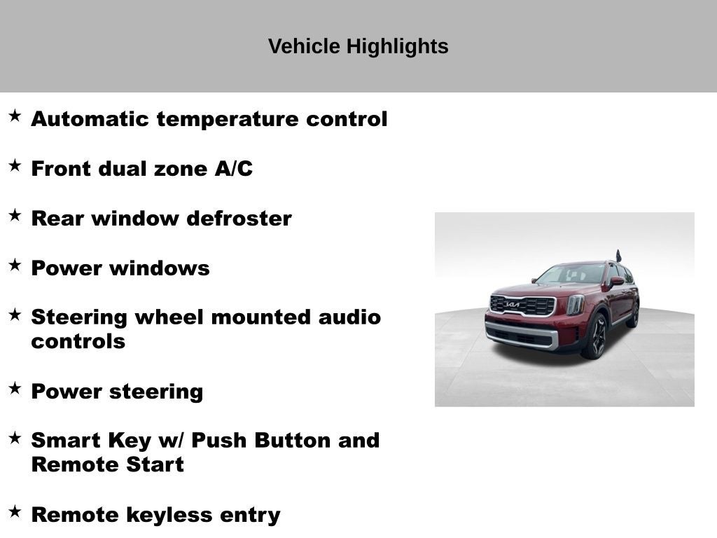 2023 Kia Telluride S