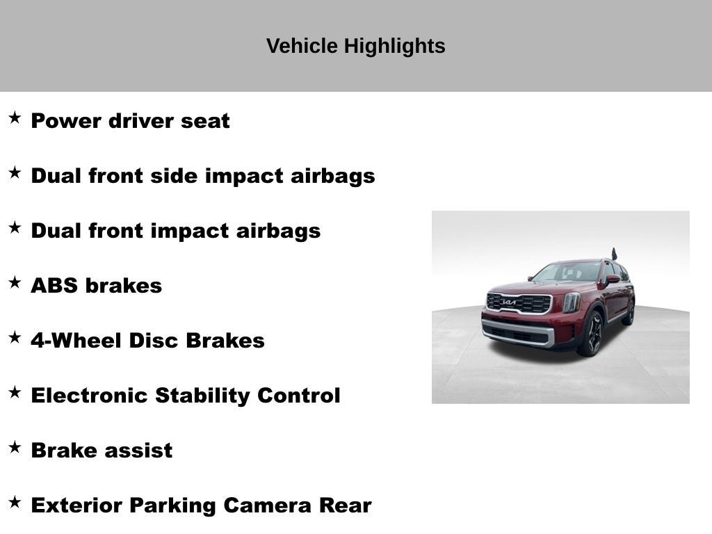 2023 Kia Telluride S
