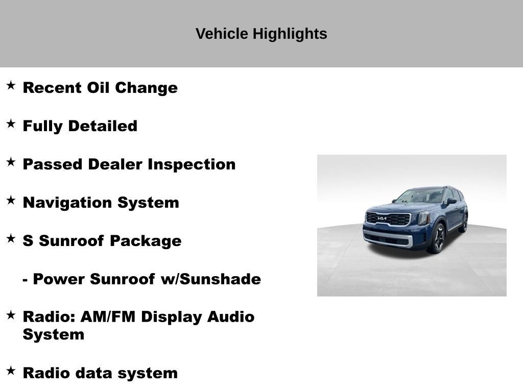 2024 Kia Telluride S