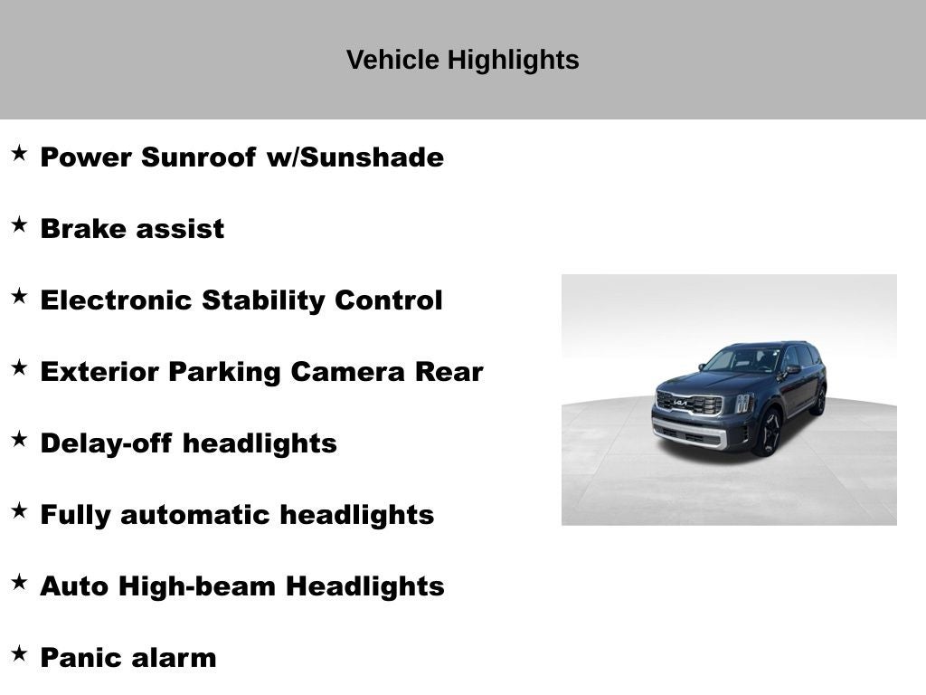 2024 Kia Telluride S