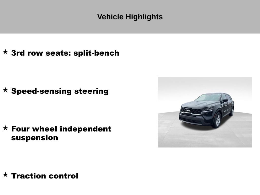 2023 Kia Sorento LX