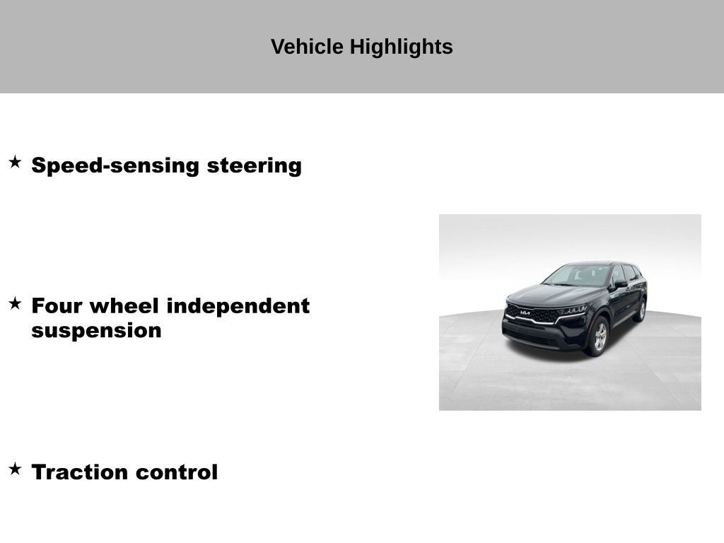 2022 Kia Sorento LX