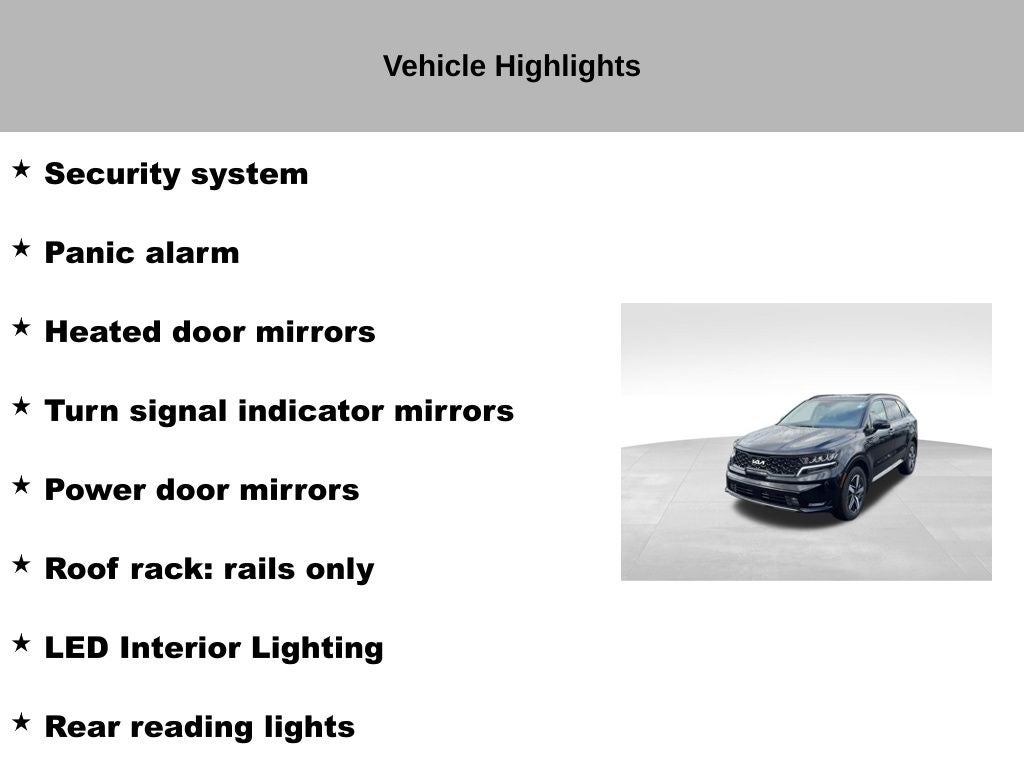 2022 Kia Sorento EX