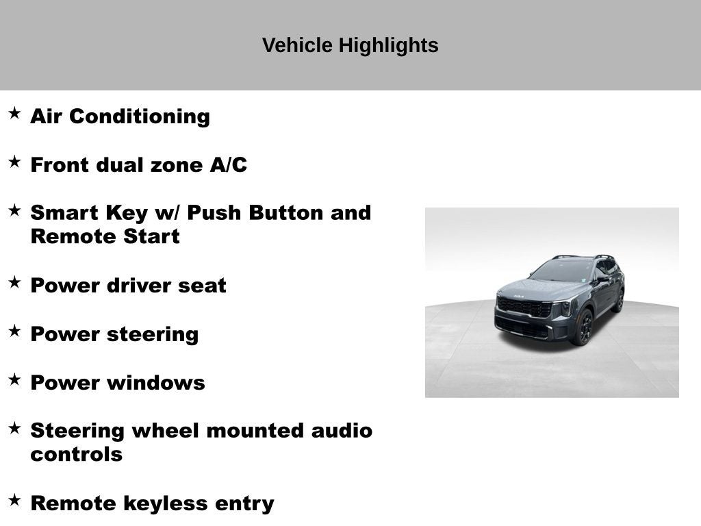 2024 Kia Sorento X-Line EX