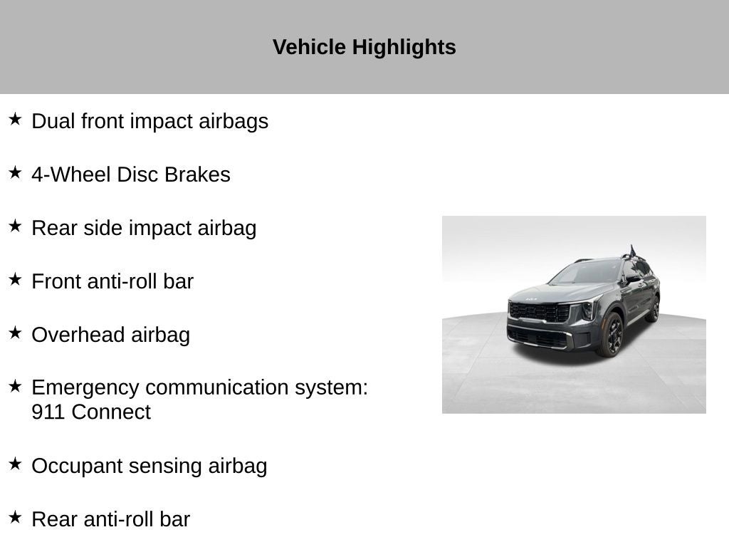 2024 Kia Sorento X-Line EX