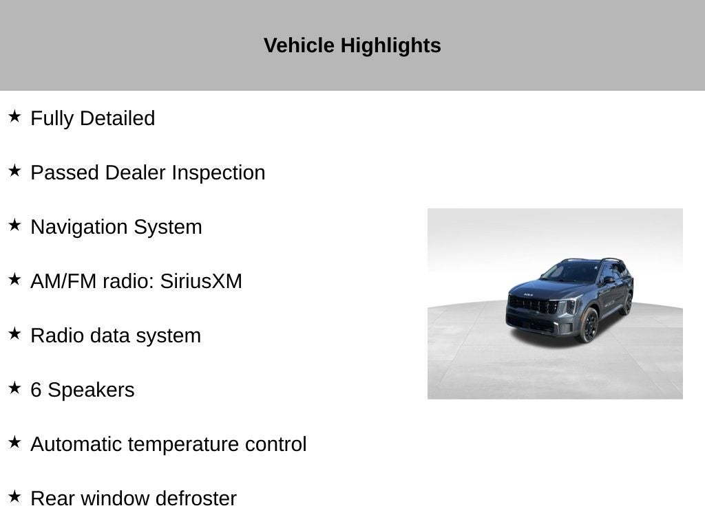 2024 Kia Sorento X-Line EX