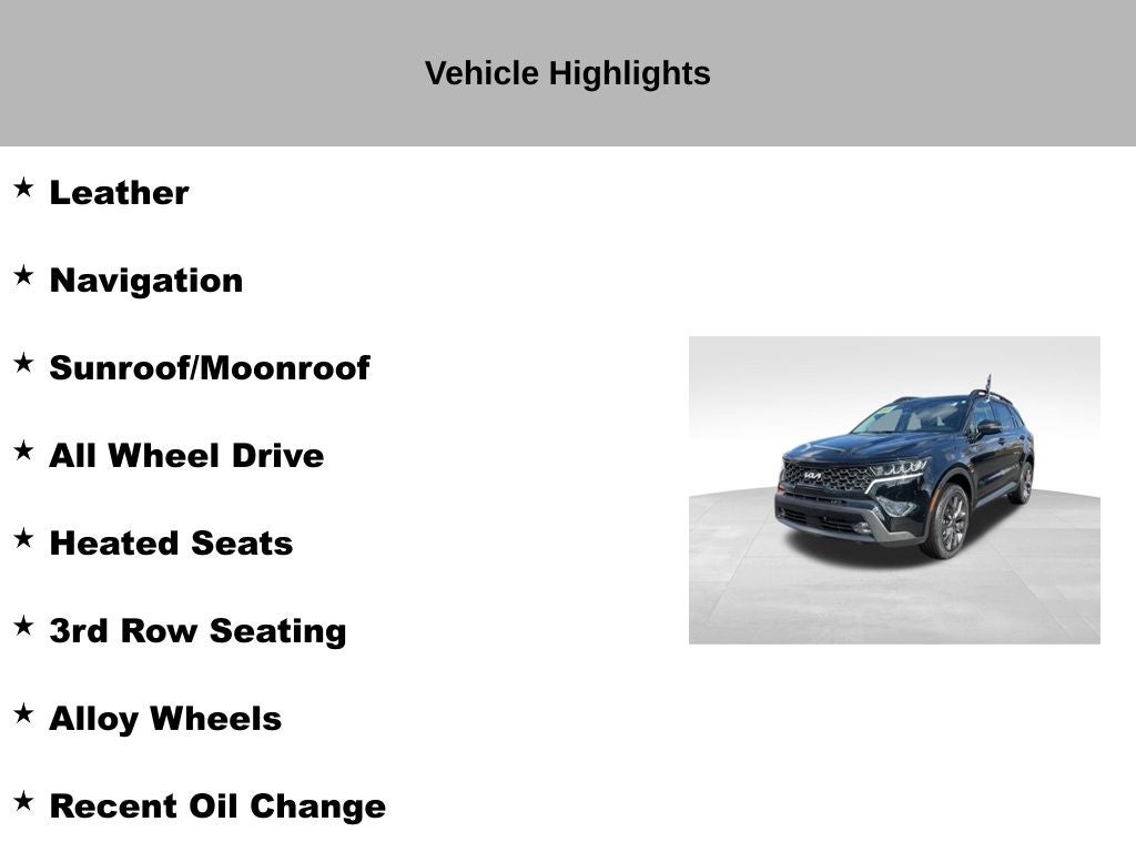 2023 Kia Sorento X-Line EX