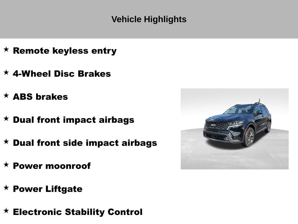2023 Kia Sorento X-Line EX