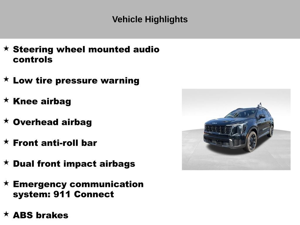 2024 Kia Sorento X-Line SX