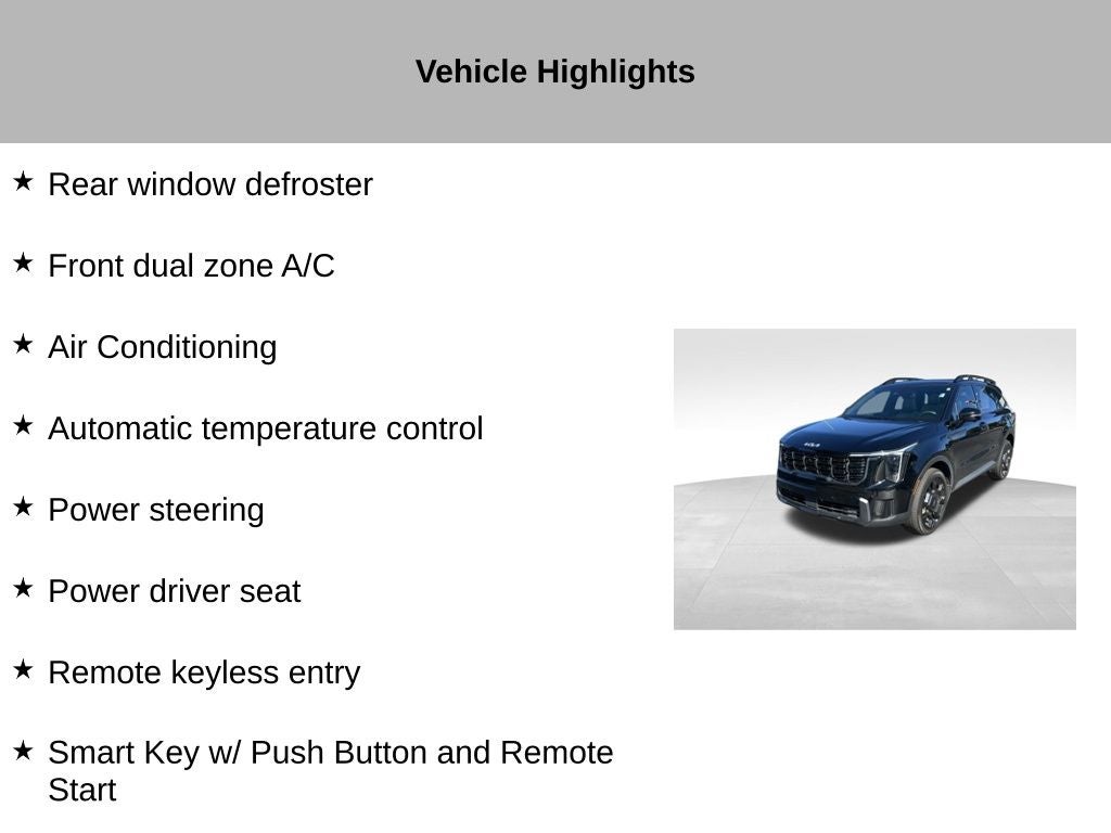 2024 Kia Sorento X-Line SX Prestige