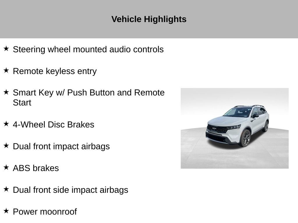 2022 Kia Sorento X-Line SX Prestige