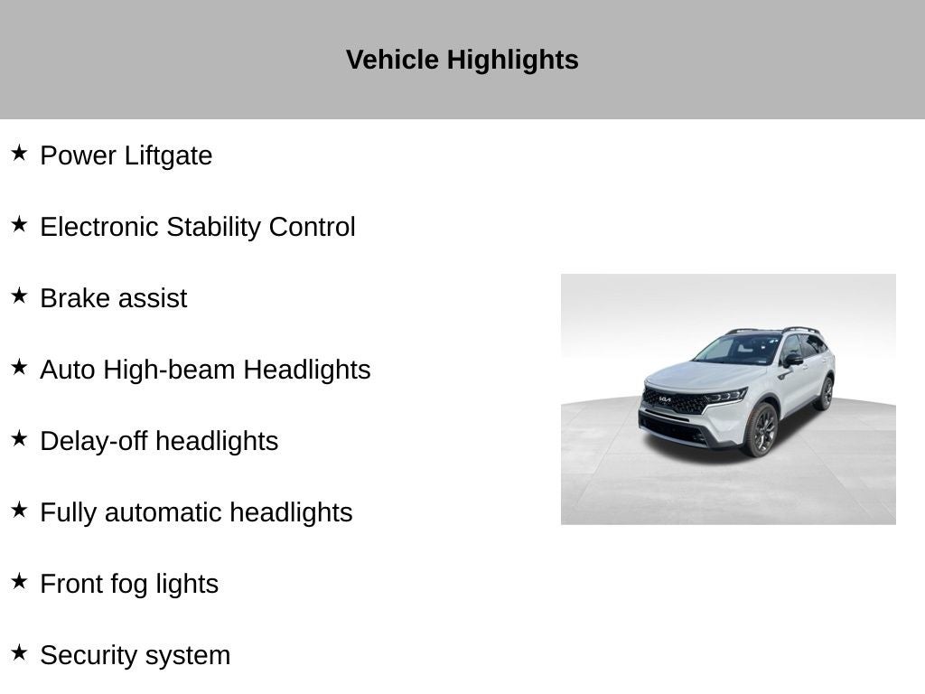 2022 Kia Sorento X-Line SX Prestige