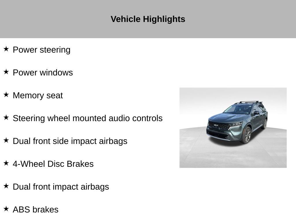 2022 Kia Sorento X-Line SX Prestige