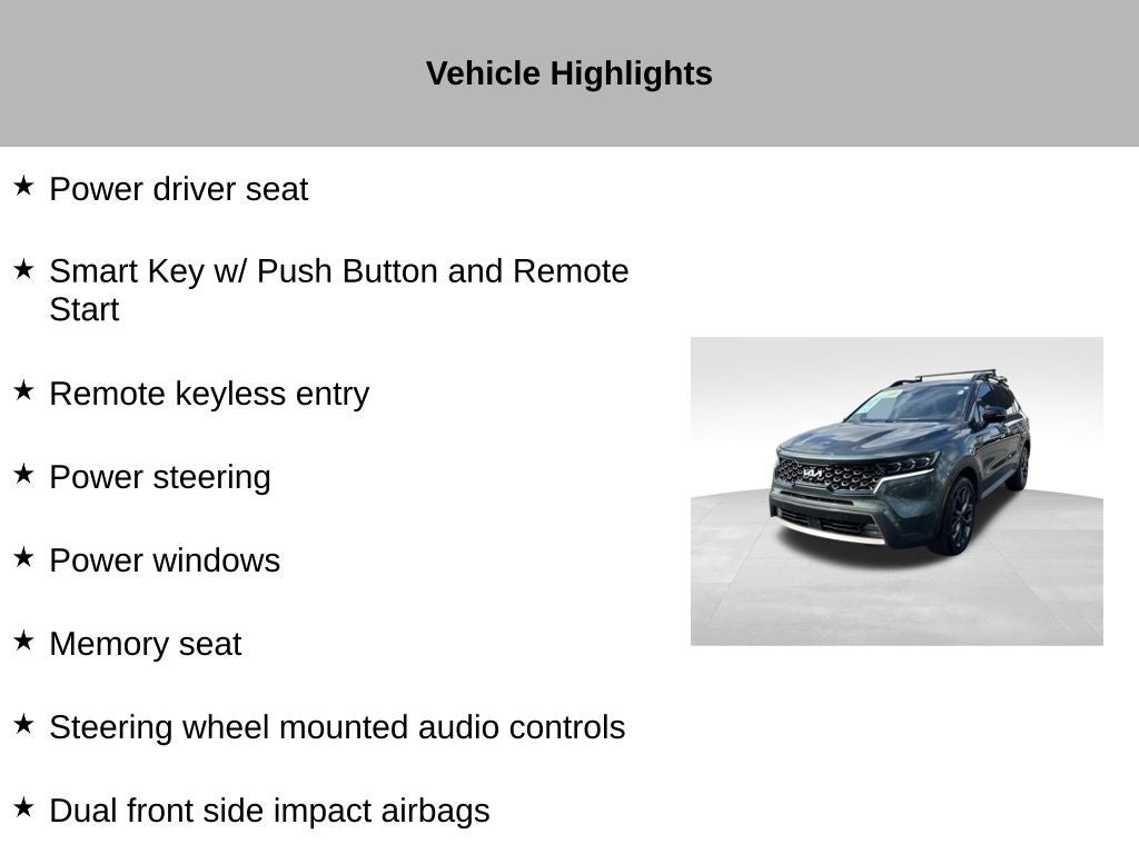 2022 Kia Sorento X-Line SX Prestige