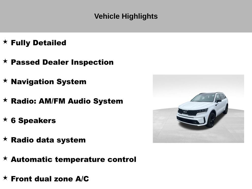 2023 Kia Sorento SX