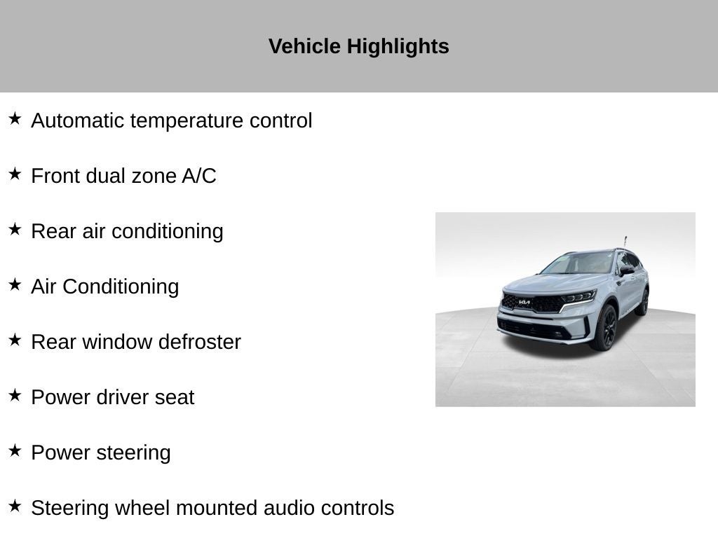 2023 Kia Sorento SX