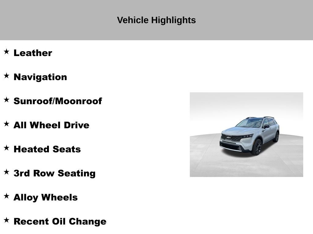 2022 Kia Sorento X-Line SX Prestige