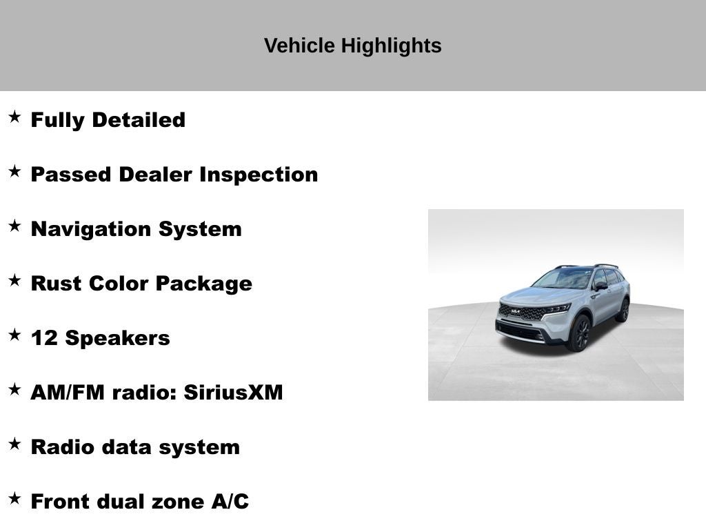 2022 Kia Sorento X-Line SX Prestige