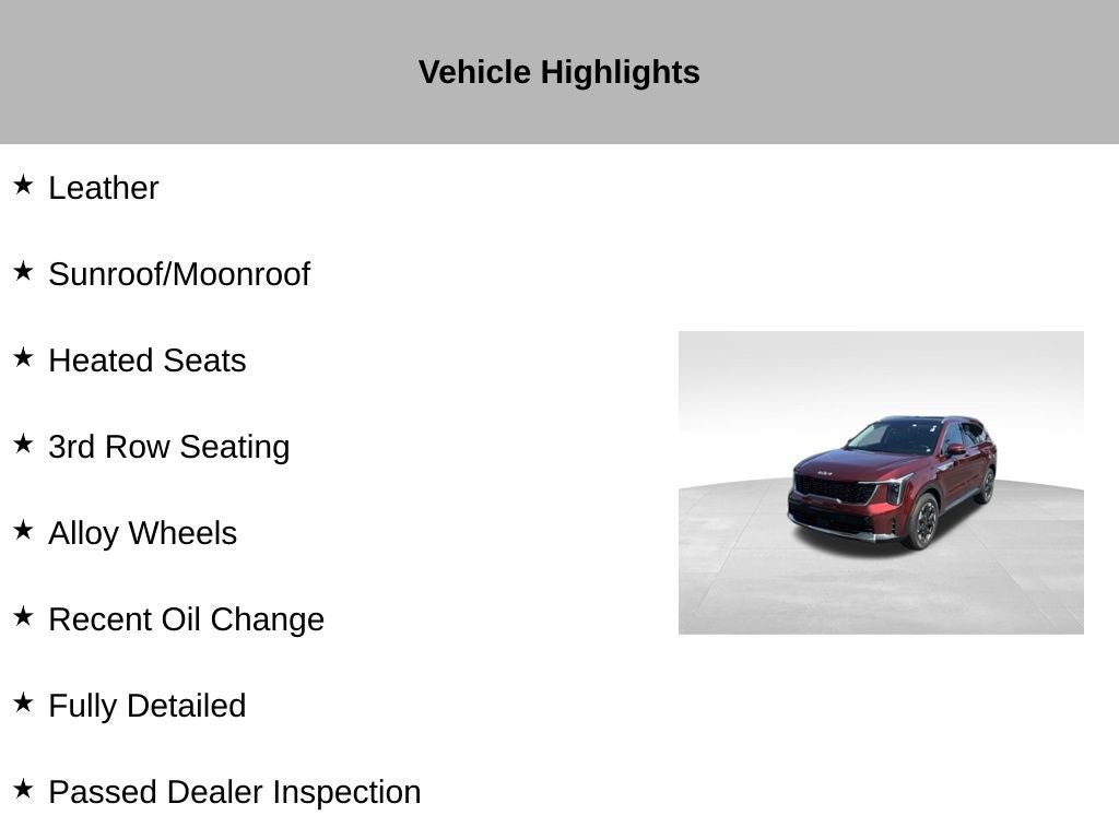 2024 Kia Sorento S