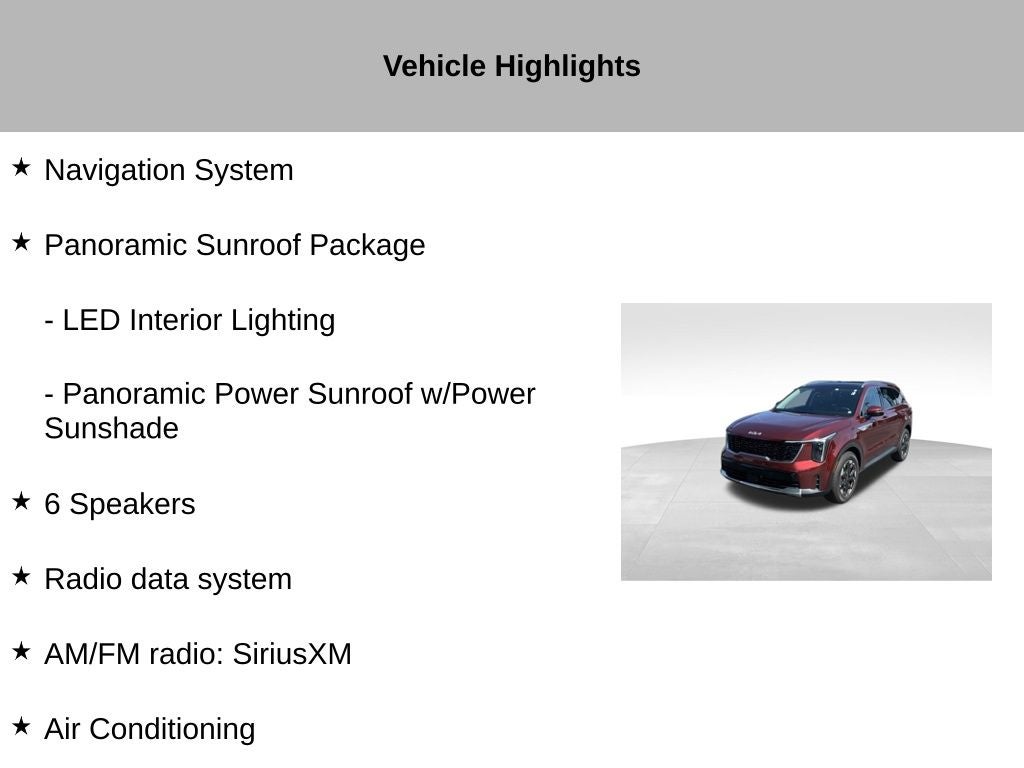 2024 Kia Sorento S
