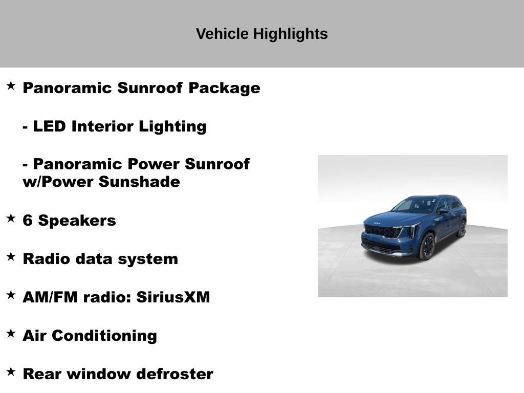 2024 Kia Sorento S