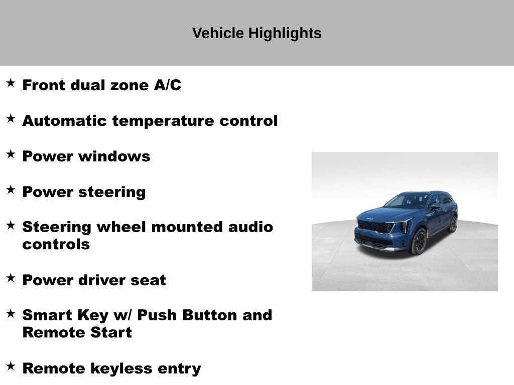 2024 Kia Sorento S