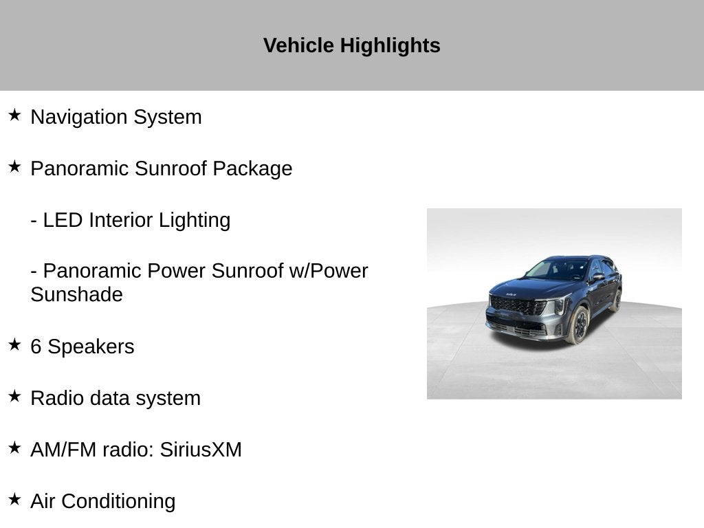 2024 Kia Sorento S