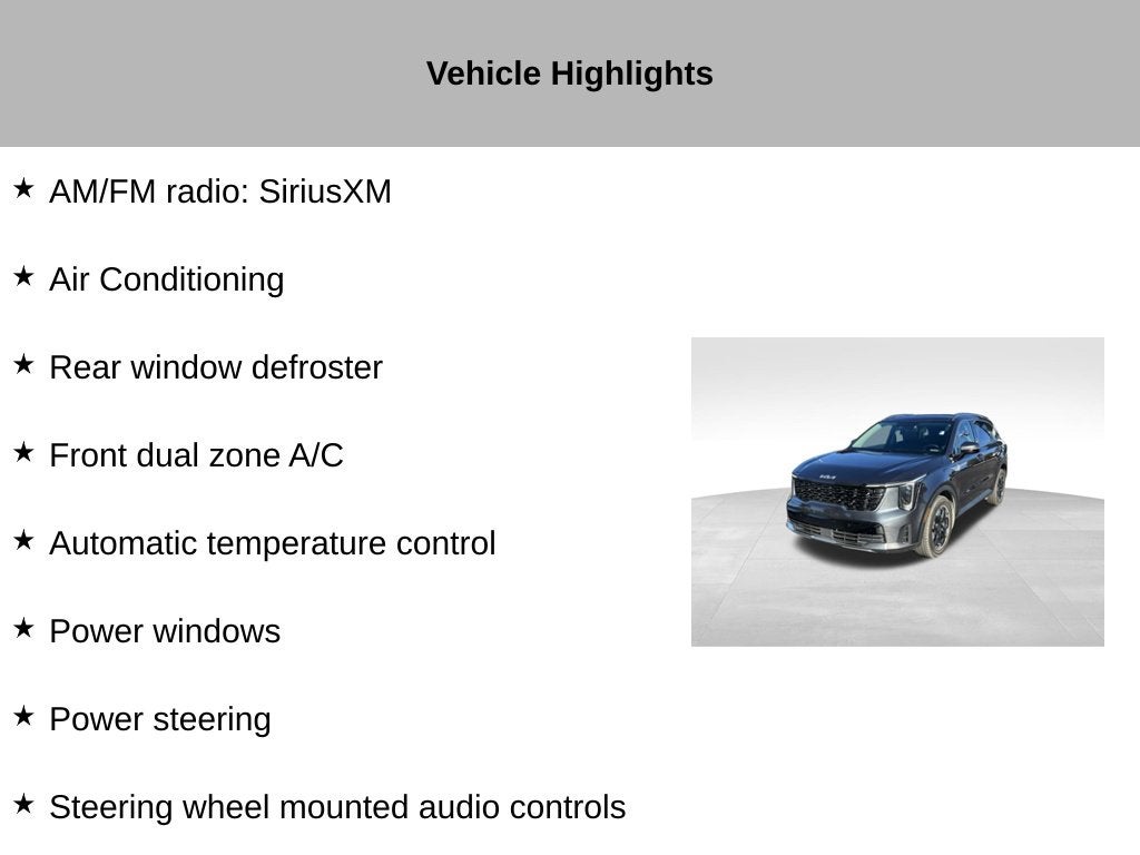 2024 Kia Sorento S