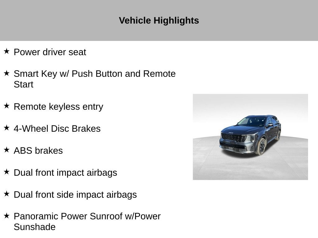 2024 Kia Sorento S