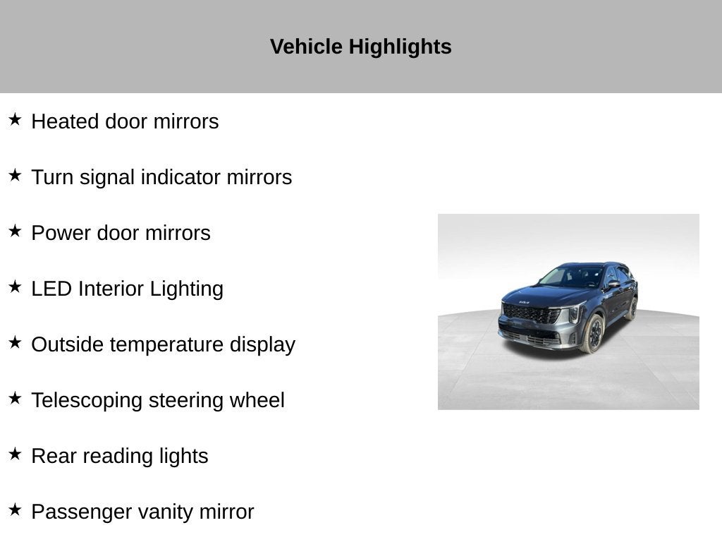 2024 Kia Sorento S