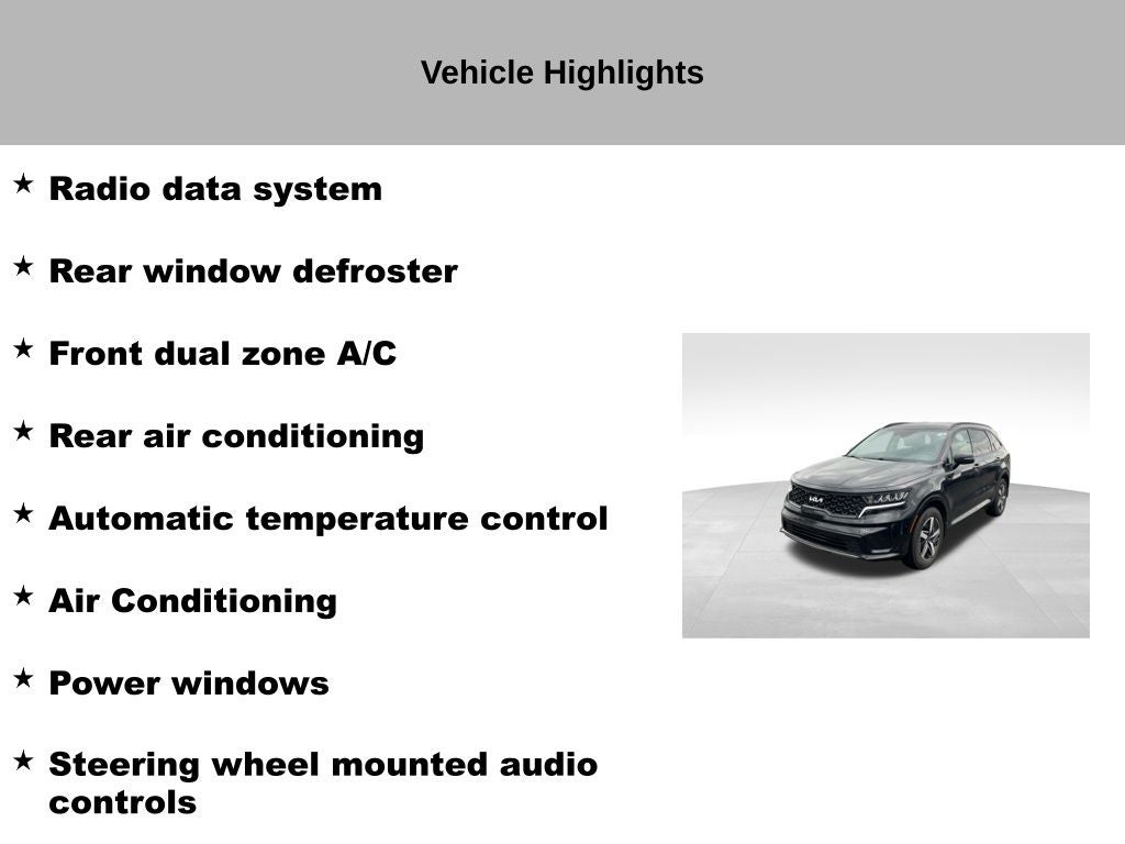 2023 Kia Sorento S
