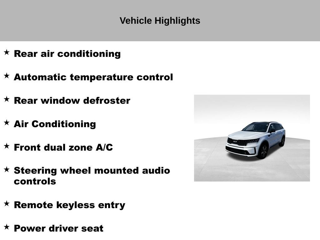 2023 Kia Sorento S