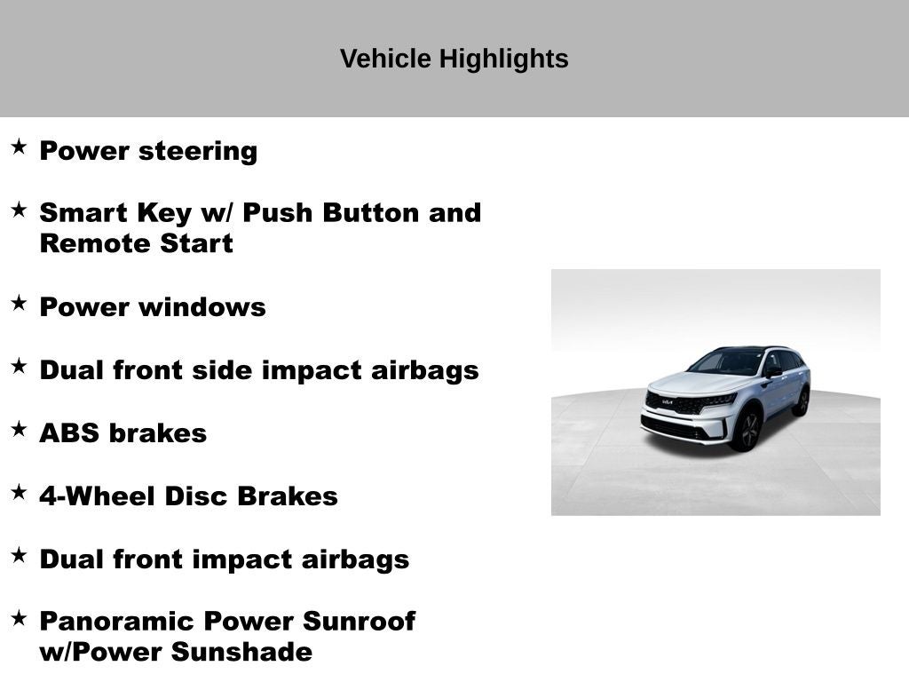 2023 Kia Sorento S