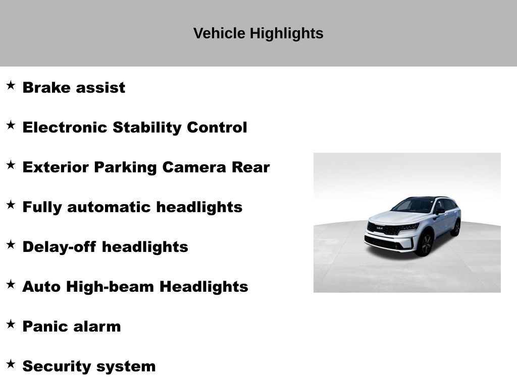 2023 Kia Sorento S