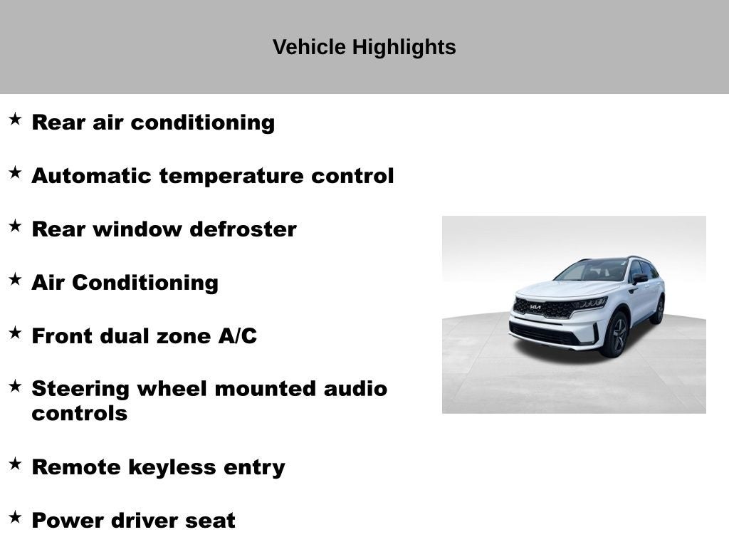 2023 Kia Sorento S