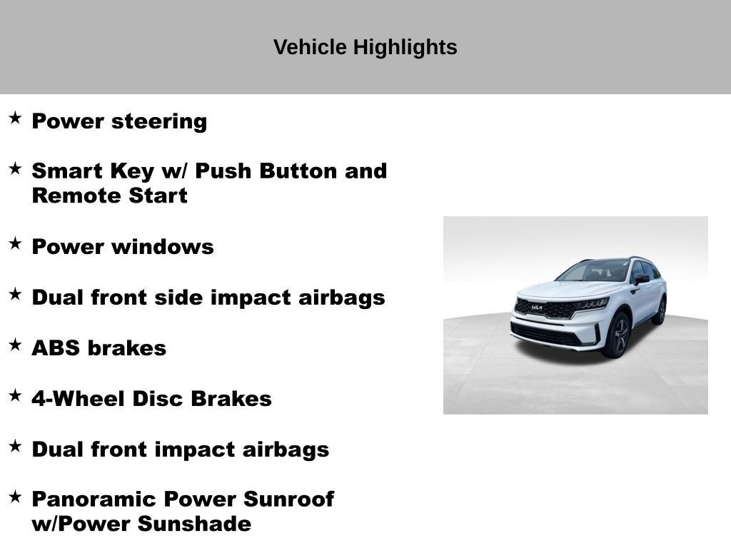 2023 Kia Sorento S