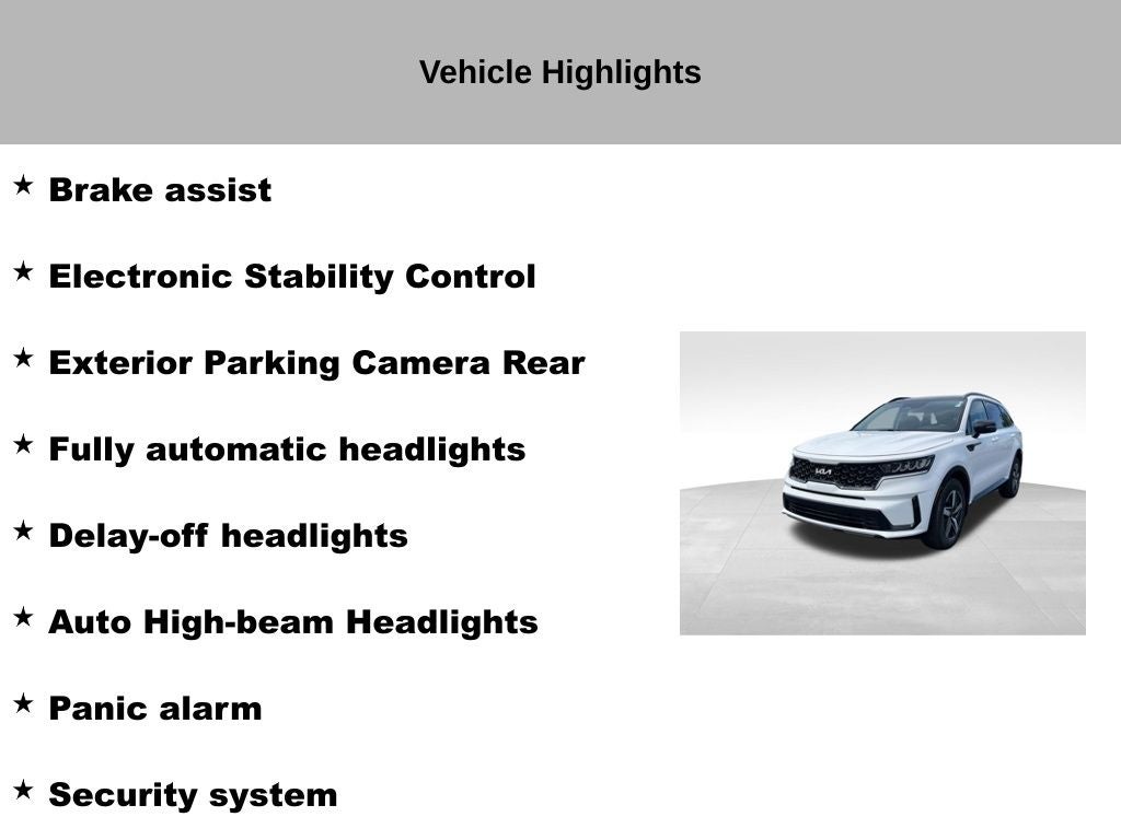 2023 Kia Sorento S