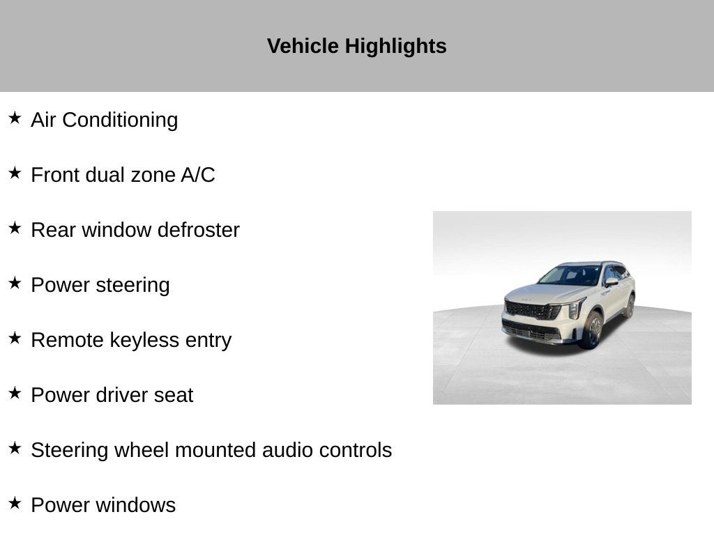 2024 Kia Sorento S