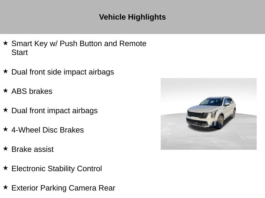 2024 Kia Sorento S