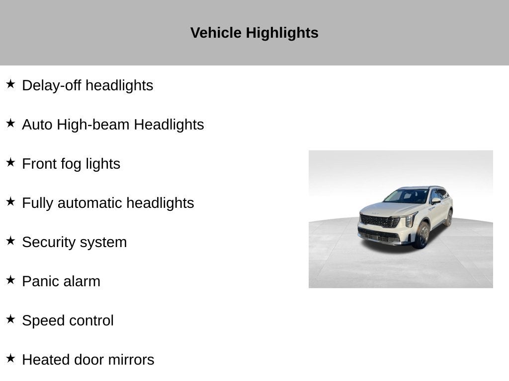 2024 Kia Sorento S