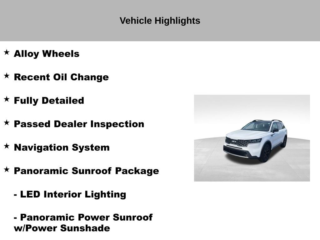 2023 Kia Sorento X-Line S