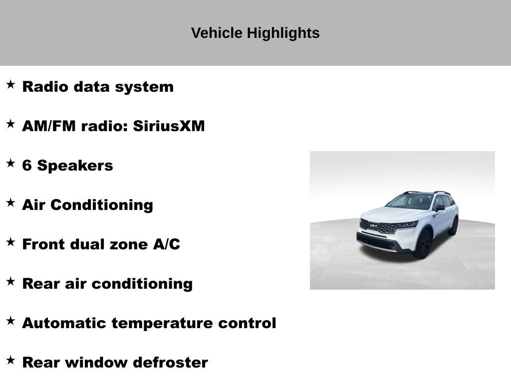 2023 Kia Sorento X-Line S