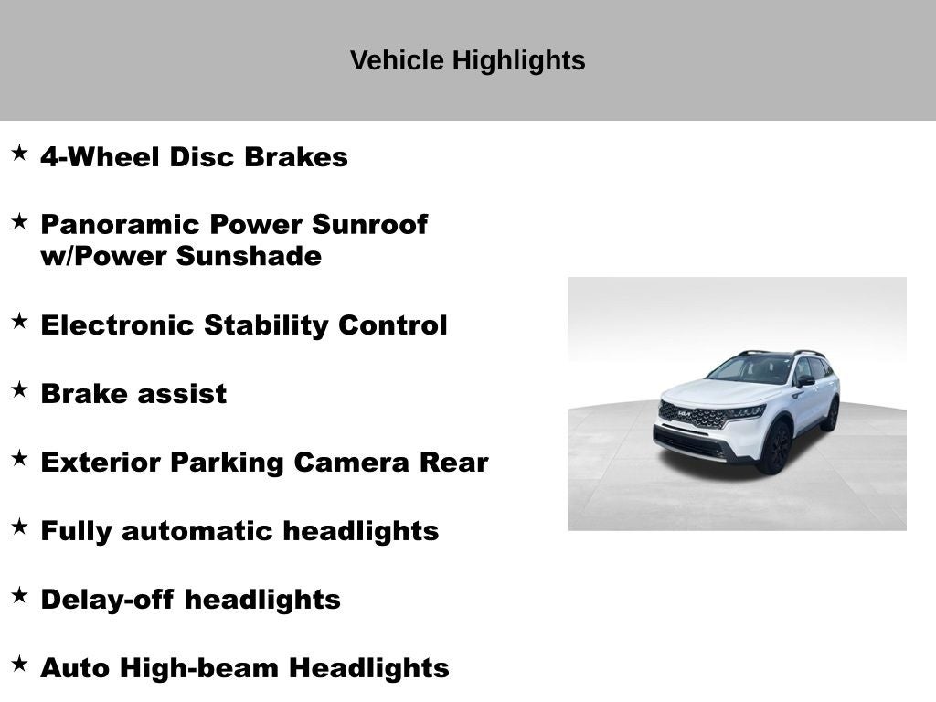 2023 Kia Sorento X-Line S