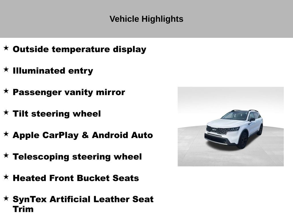 2023 Kia Sorento X-Line S