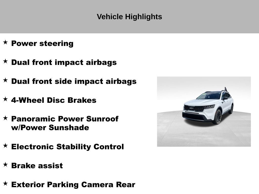 2023 Kia Sorento X-Line S