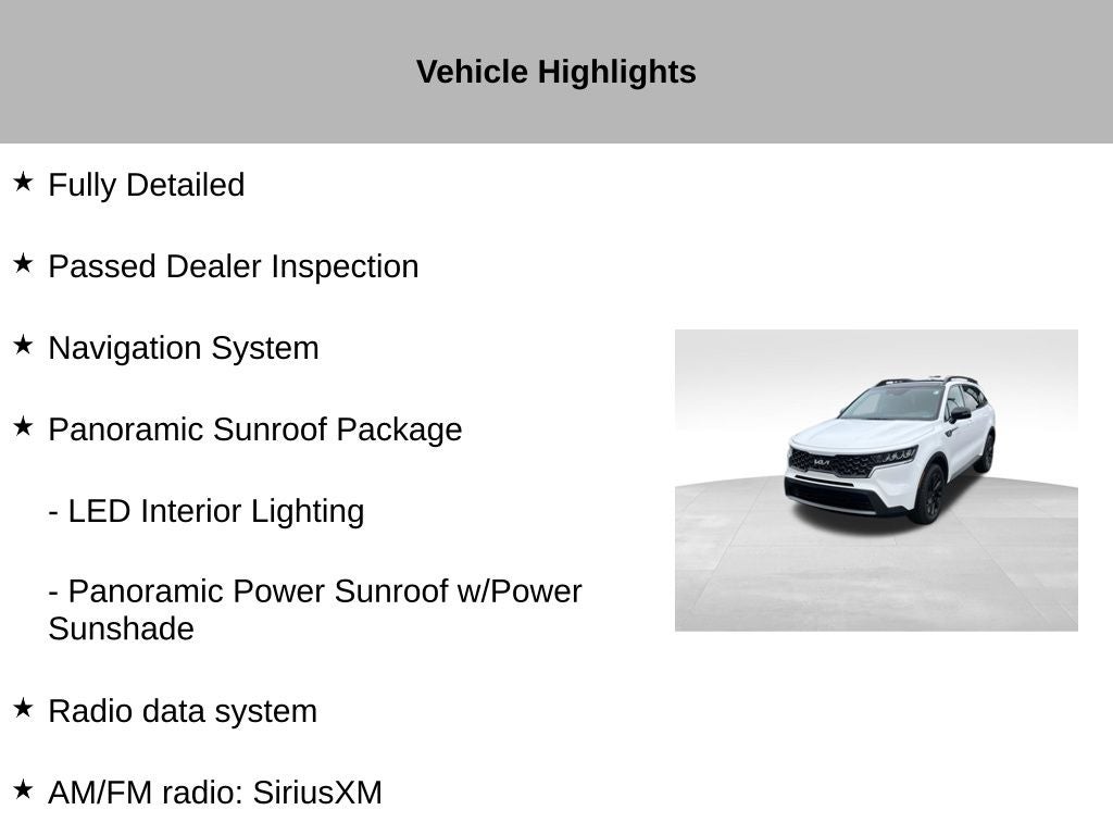 2023 Kia Sorento X-Line S