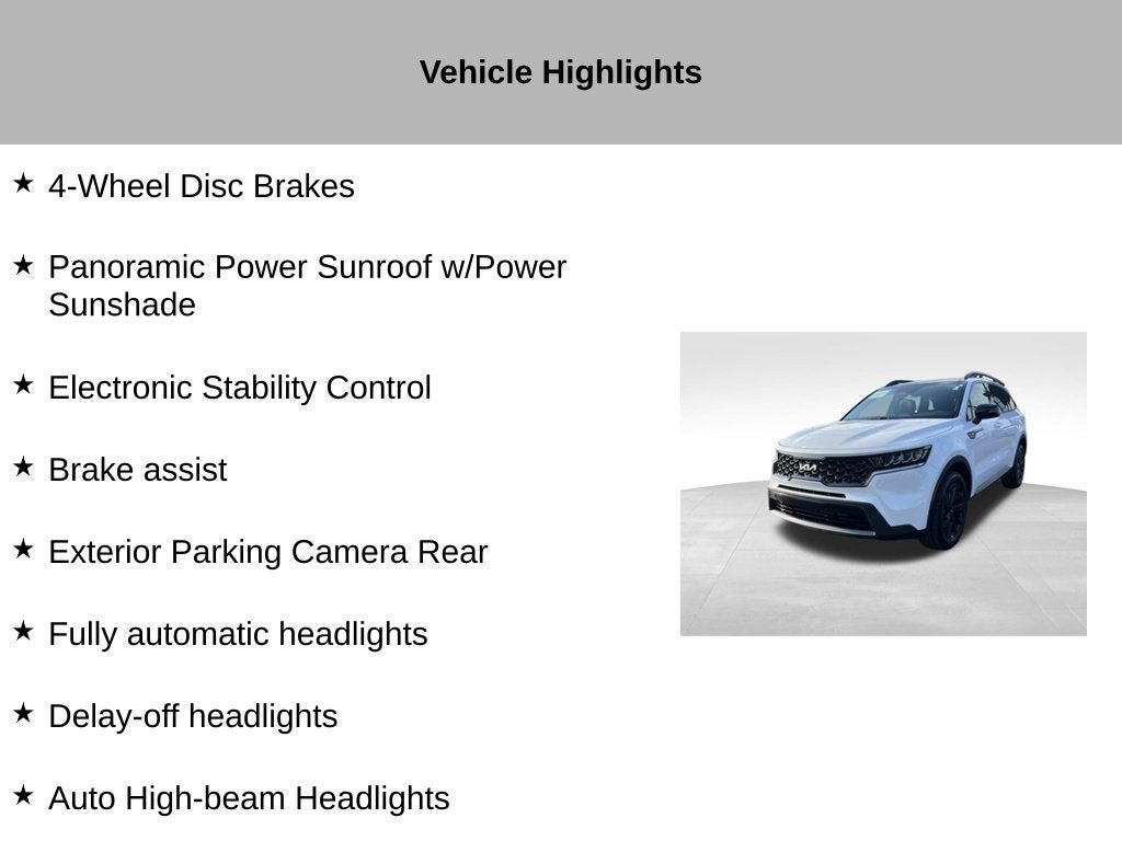 2023 Kia Sorento X-Line S