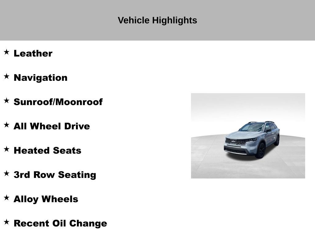2023 Kia Sorento X-Line S