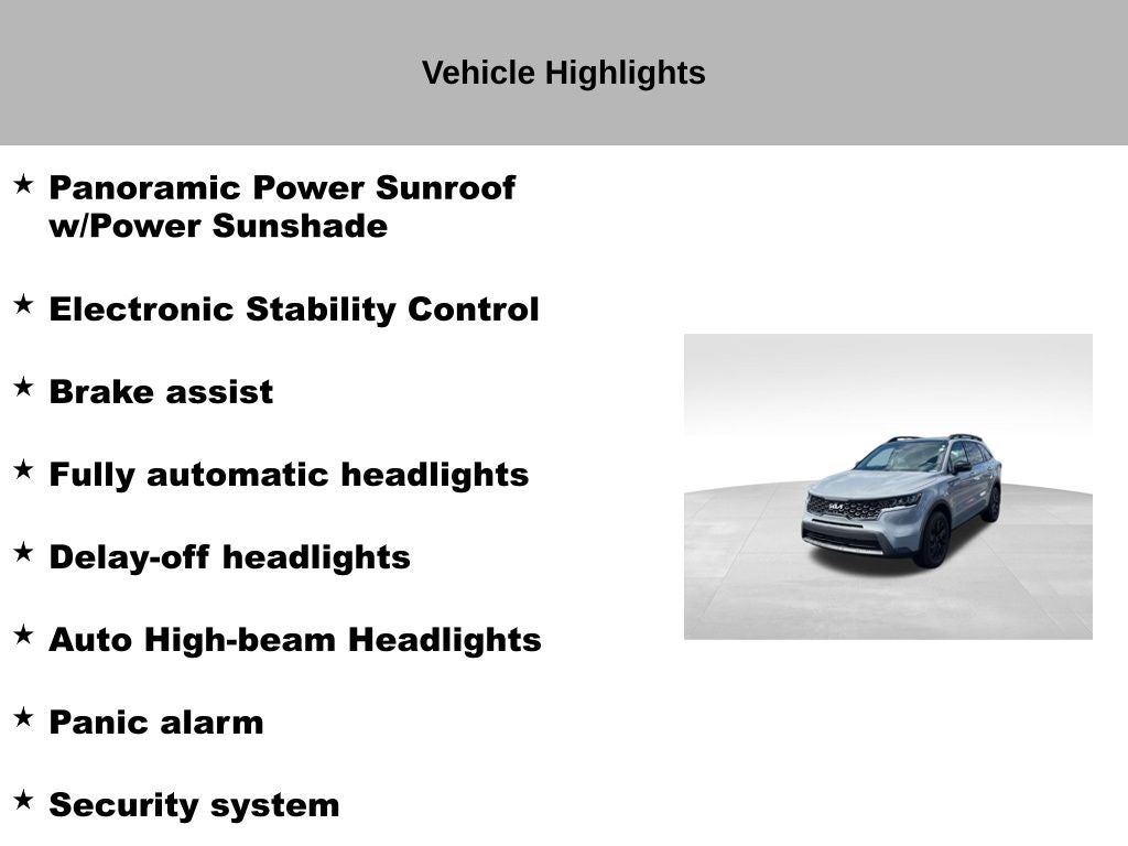 2023 Kia Sorento X-Line S