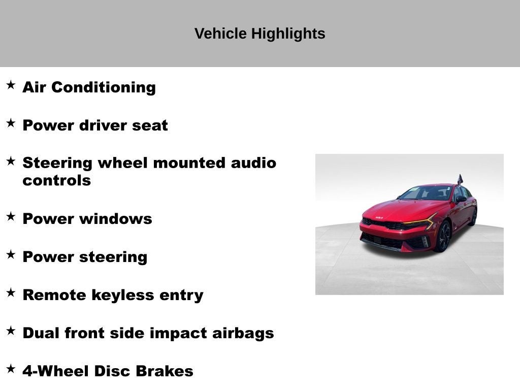 2025 Kia K5 GT-Line